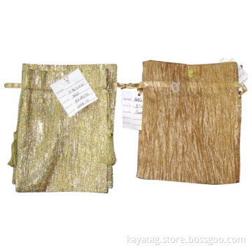 Crinkled Satin Bags